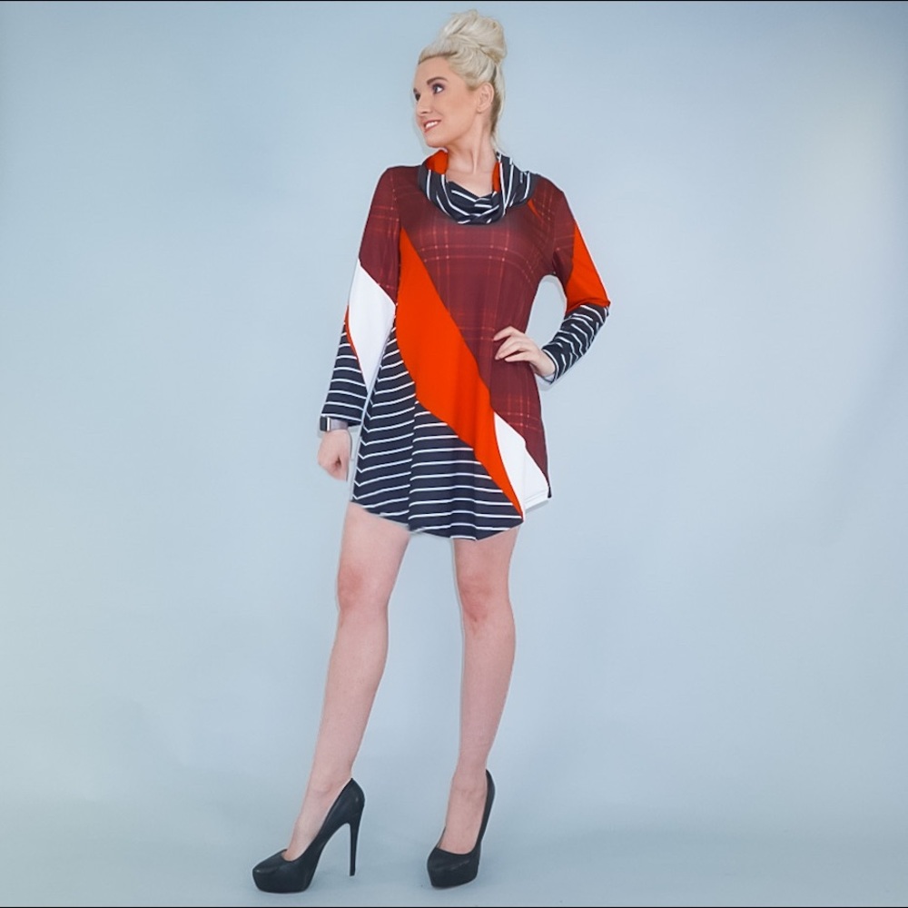 Long Sleeve Mod Dress - Picture 7 of 15